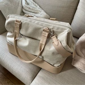 Beis Weekender Bag Beige
